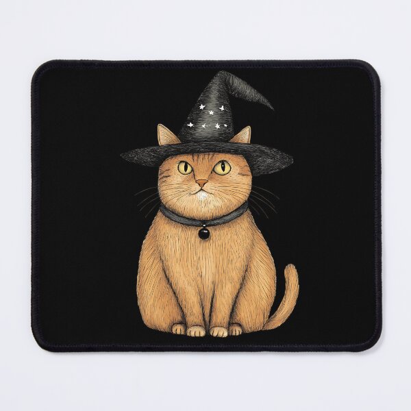 Item preview, Magical Witchy Cat designed and sold by bapupa.