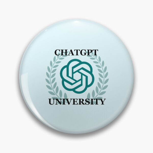 Item preview, ChatGPT University Crest designed and sold by brookiecookie37.
