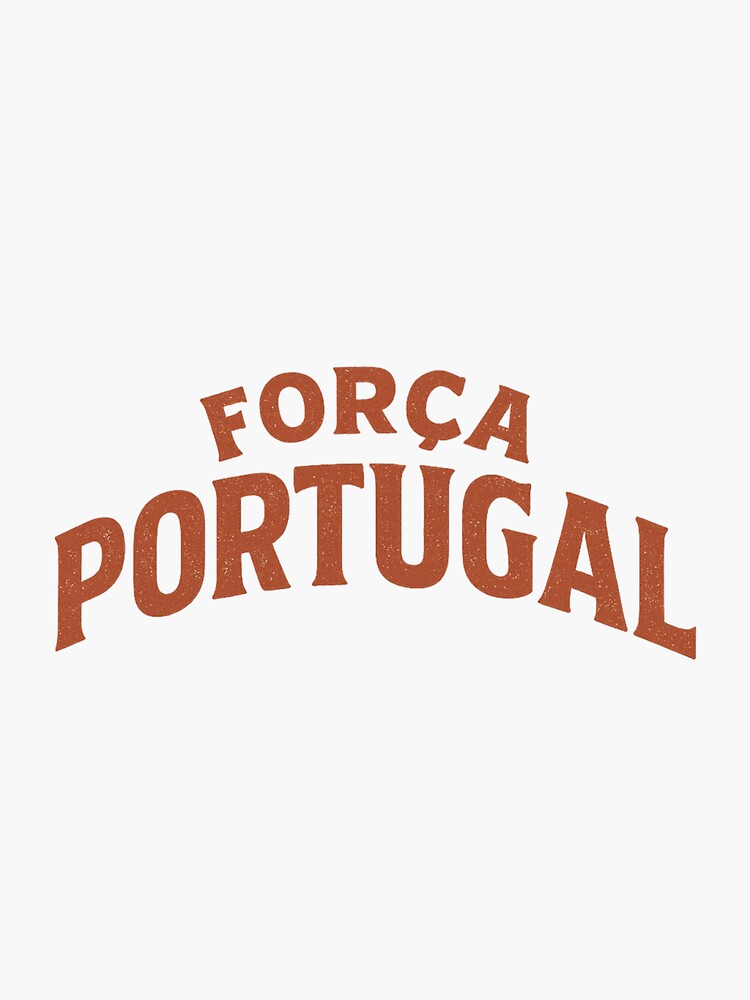 Vintage Força Portugal Emblem – Portuguese Football Fan Design