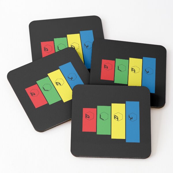 Item preview, Logo design of the word "play" in red, green, yellow and blue designed and sold by Martapp.