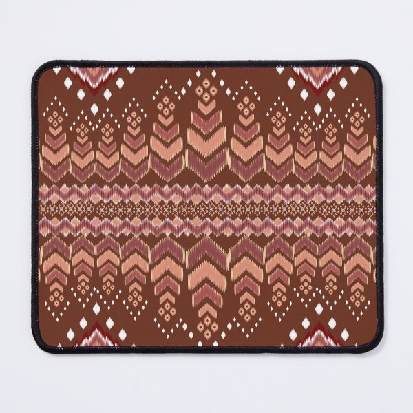 Item preview, Bold Geometric Ethnic Pattern in Vibrant Tribal Colors Inspired by Native Textiles and Traditional Motifs for Fashion, Home Accessories, and Global Decorative Style designed and sold by MNX.