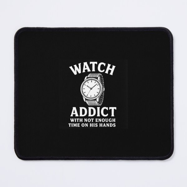 Item preview, Watch addict with not enough time on his hands designed and sold by TeeSculptIt.