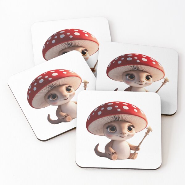 Item preview, Magic Mushroom Baby - Enchanted Forest Explorer designed and sold by StormArte.