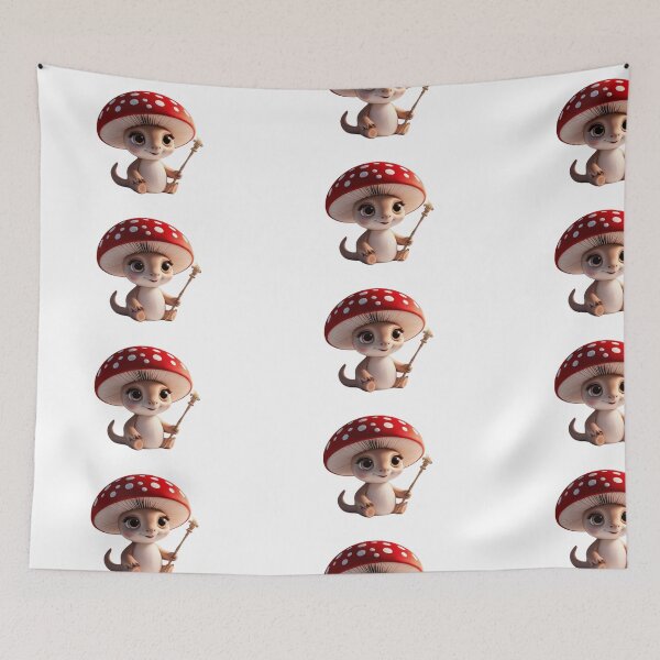 Item preview, Magic Mushroom Baby - Enchanted Forest Explorer designed and sold by StormArte.