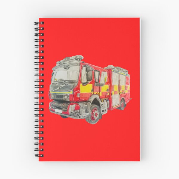 Item preview, Northern Ireland Fire truck cut out design designed and sold by Truck drawing art.