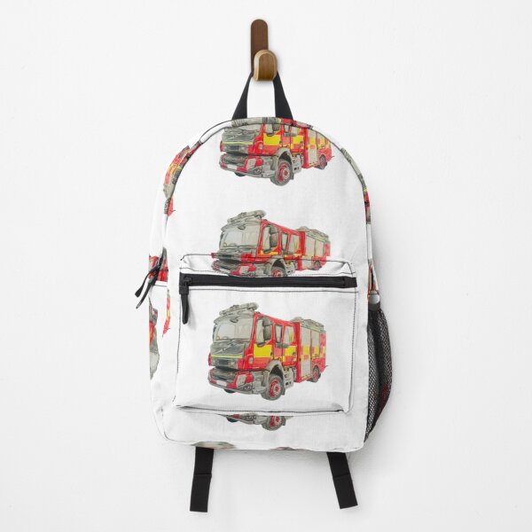 Item preview, Northern Ireland Fire truck cut out design designed and sold by Truck drawing art.