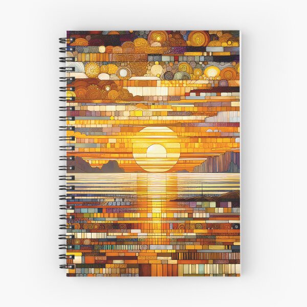 Item preview, Sunrise at the Edge of the World | Modern Tropical Wall Art﻿ designed and sold by Stoneflower-Art.