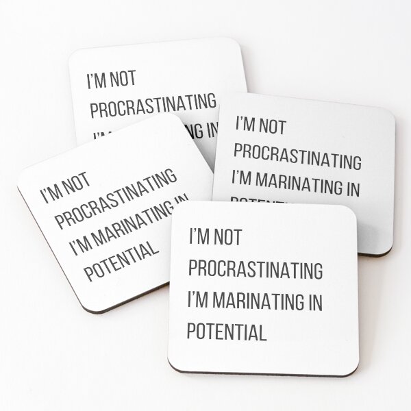 Item preview, I’m not procrastinating, I’m marinating in potential  designed and sold by vividcrucibledesigns.