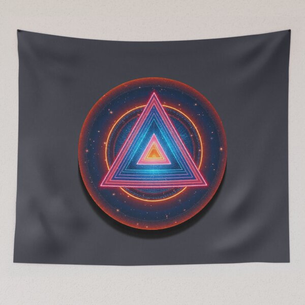 Item preview, Geometric triangle in a circle designed and sold by Mianku | Für das Leben.