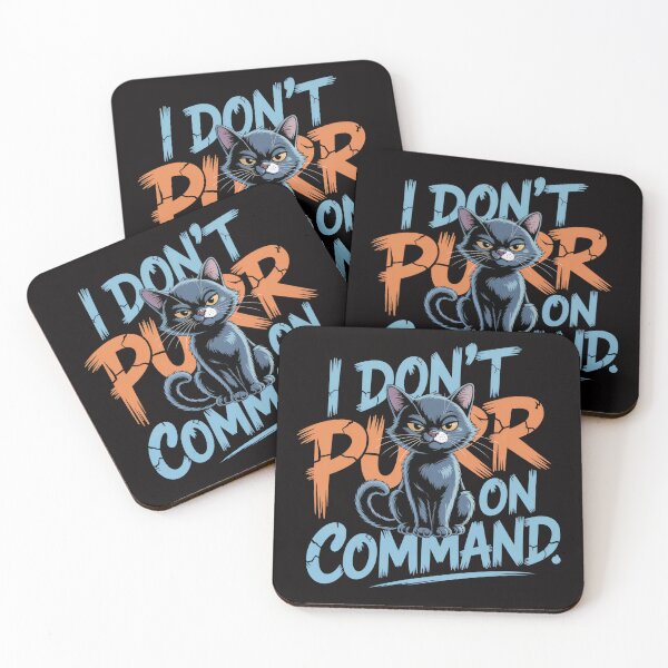 Item preview, I Will Not Yield To Disrespectful Men – I Don’t Purr On Command Cat Shirt designed and sold by Slavicsoul.