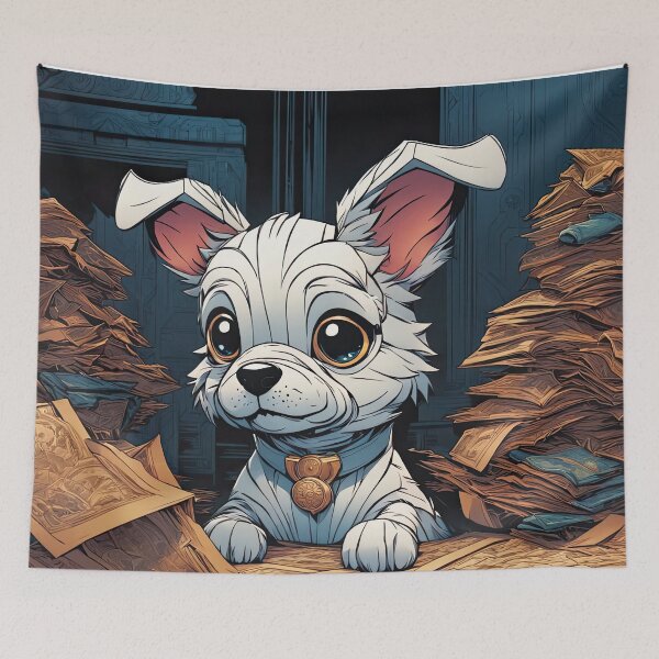 Item preview, Puppy folding origami designed and sold by Colin Bentham.
