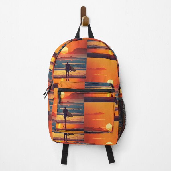 Item preview, Surfer boy on the sunny beach at sunrise designed and sold by Design your dreams.