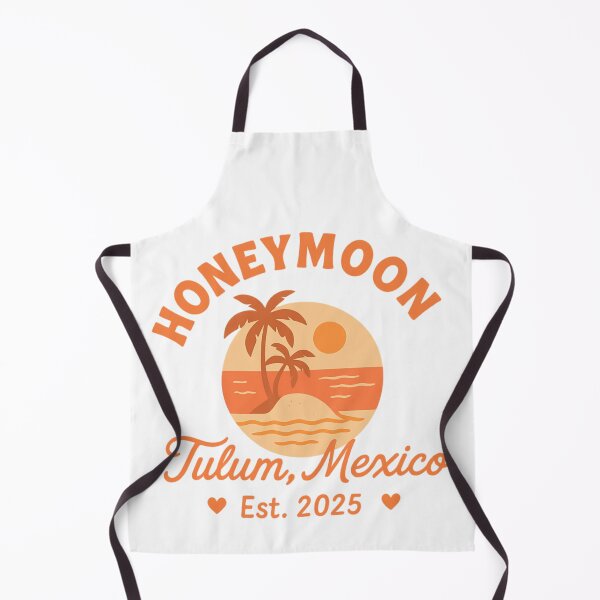 Item preview, Honeymoon Club Tulum Mexico – Boho Sunset Design with est. 2025 for Couples, Beach Lovers & Destination Wedding Keepsakes designed and sold by Memorph.