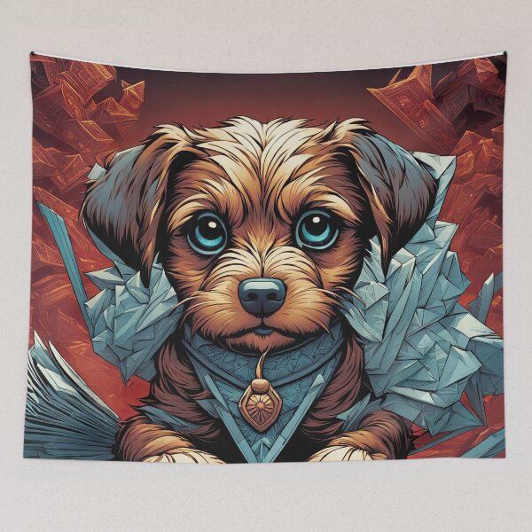 Item preview, Puppy folding origami designed and sold by Colin Bentham.