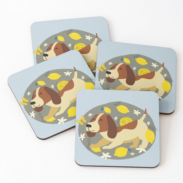Item preview, Cute Lemon Beagle designed and sold by AnulaArt.