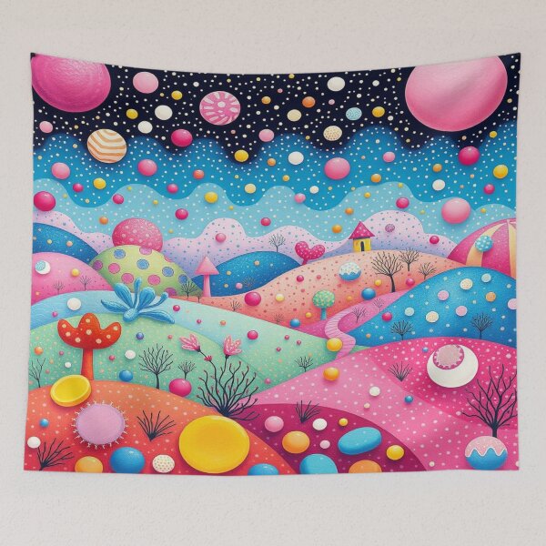 Artikelvorschau, Mystische Fantasy-Landschaft – A Dreamlike World of Colors and Magic entworfen und verkauft von FotoworldEdel.