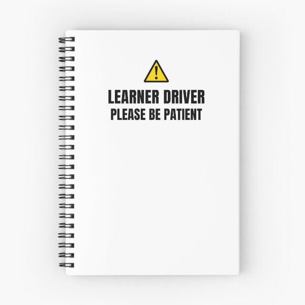 Item preview, Student Driver - Please Be Patient - Learner Life (Black Text) designed and sold by IgnitionWorks.
