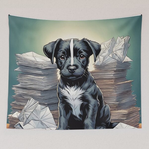 Item preview, Puppy folding origami designed and sold by Colin Bentham.