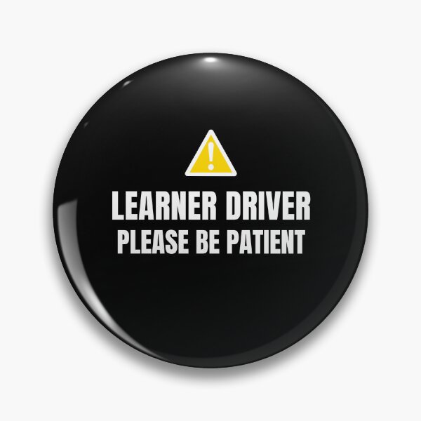 Item preview, Student Driver - Please Be Patient - Learner Life (White Text) designed and sold by IgnitionWorks.