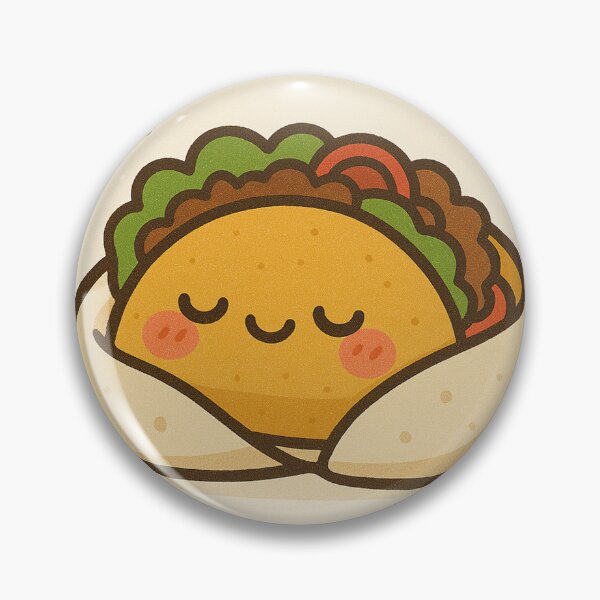 Item preview, Cozy Sleeping Taco | Kawaii Wrapped Taco Illustration designed and sold by Tarn.