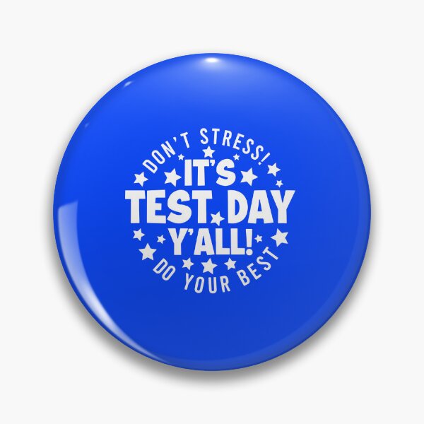 Item preview, It's Test Day Y'all, Teacher, Teacher Team, Test Day, Testing Coordinator, Cute Teacher Gift designed and sold by DesignDenDo ⭐⭐⭐⭐⭐.