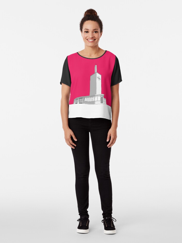 Alternate view of Osterley station Chiffon Top