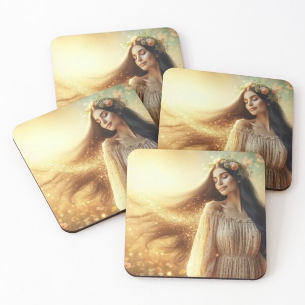 Item preview, Golden Glow of Feminine Grace designed and sold by Sneh024.