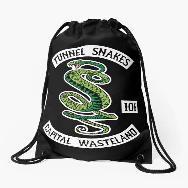 Tunnel Snakes - Capital Wasteland Drawstring Bag