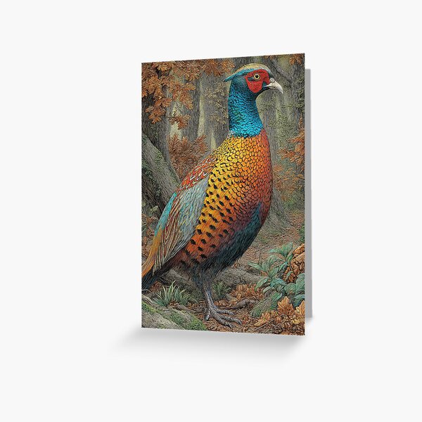 Item preview, Pheasant, woodland bird designed and sold by thewandswant.