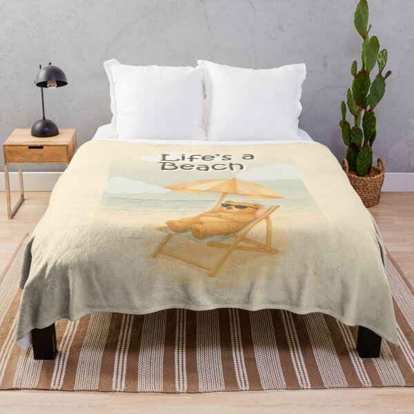 Item preview, Quotes09_Life's a Beach designed and sold by Cushy Digital.