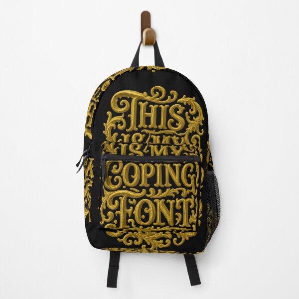 Item preview, Funny Mental Health Typography designed and sold by Shoot-The-Moon.