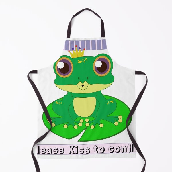 Item preview, Loading... Please Kiss to Confirm – Funny Frog Prince Fairy Tale Design designed and sold by The-Sassy-Cat Designs.
