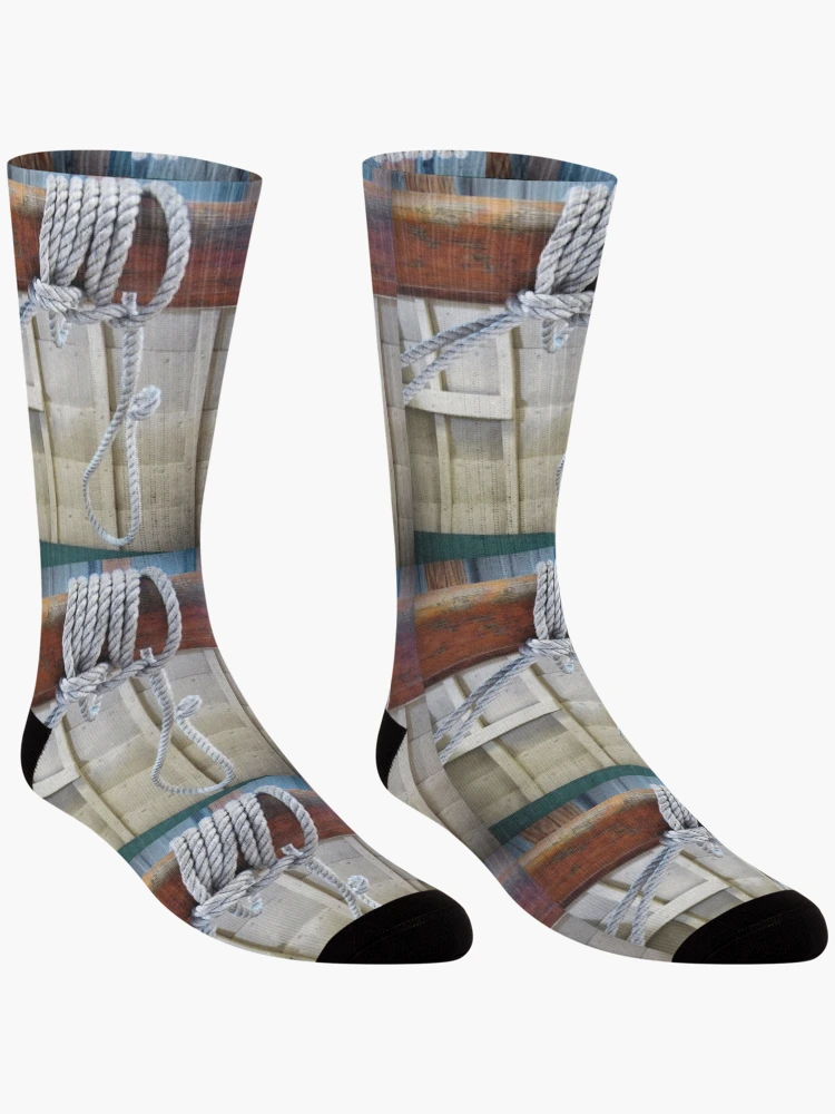 Thumbnail 3 of 5, Socks, Nautical Rope designed and sold by RVogler.