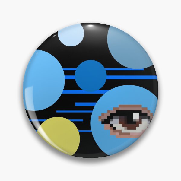 Item preview, Eyes blooming in silence. blue designed and sold by ofitra2.
