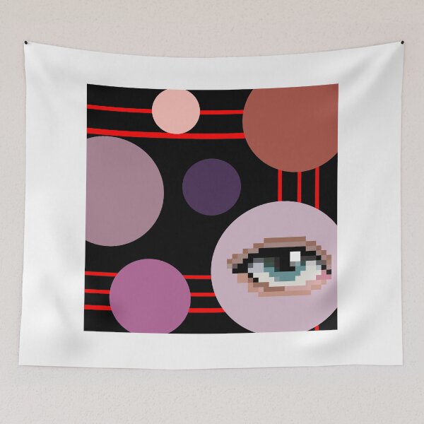 Item preview, Eyes blooming in silence. Red designed and sold by ofitra2.