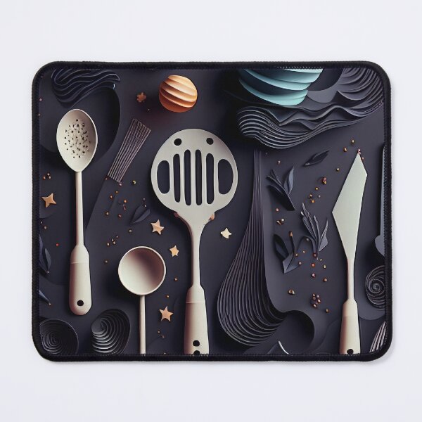 Item preview, Abstract Kitchen Symphony designed and sold by ShadowAndSlate.