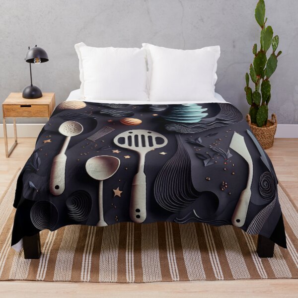 Item preview, Abstract Kitchen Symphony designed and sold by ShadowAndSlate.