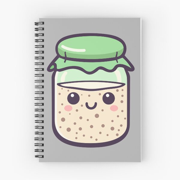 Item preview, Green Kawaii Bread Starter designed and sold by BRU Design.