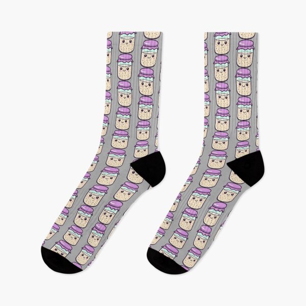 Item preview, Purple Kawaii Sourdough Starter designed and sold by BRU Design.