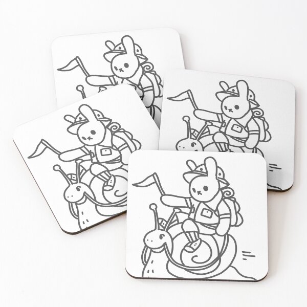 Item preview, Bunny on a Snail by DRAW WITH BOO designed and sold by DRAW-WITH-BOOO.