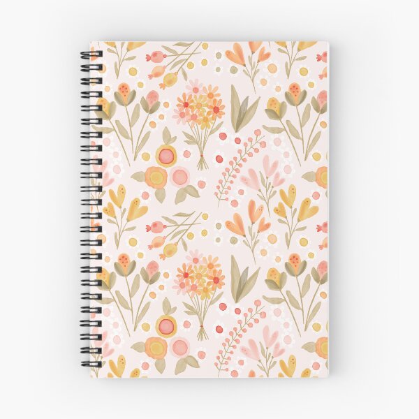 Item preview, Patrón ilustrado de flores de acuarela designed and sold by Monie Illustrates.