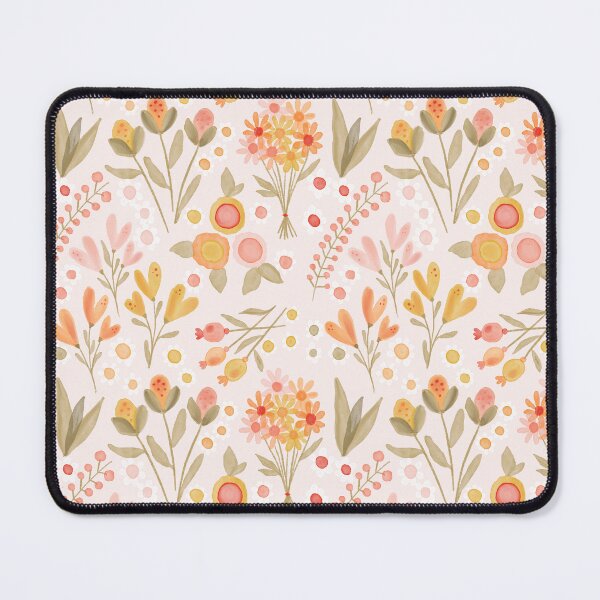 Item preview, Watercolour Flower Illustrated Pattern designed and sold by Monie Illustrates.