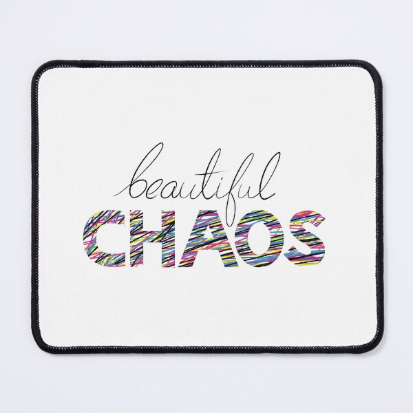 Item preview, Positive Motivational Text Beautiful Chaos designed and sold by ChantellaGF.