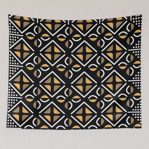 Item preview, Bogolan Africa pattern designed and sold by Wolagno.