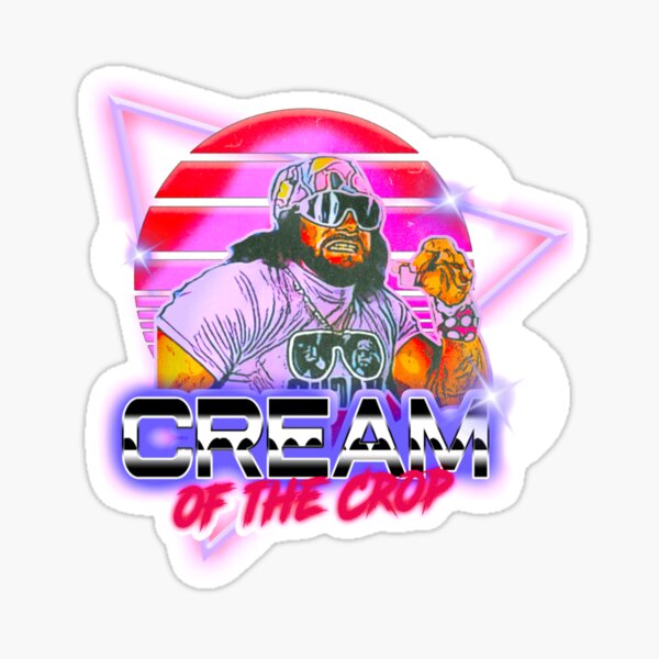 Vista previa del artículo con la obra «Macho Man, la crema de la cosecha, retro vintage», diseñado y vendido por elliotttriejeqz.