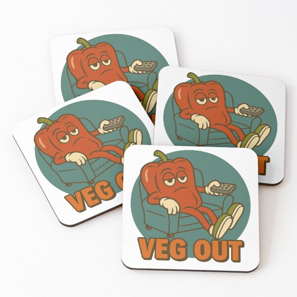 Item preview, Veg Out – Lazy Bell Pepper on the Couch designed and sold by giant_ani.