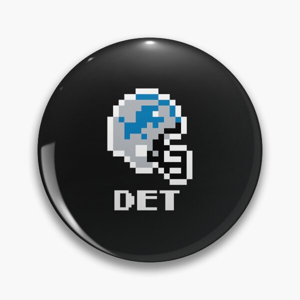 Item preview, Detroit Lions (Tecmo Super Bowl Football Helmet) designed and sold by hoktaka.