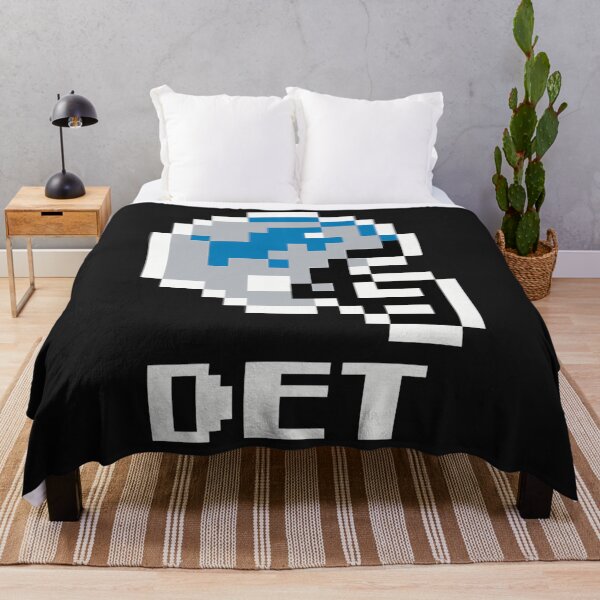 Item preview, Detroit Lions (Tecmo Super Bowl Football Helmet) designed and sold by hoktaka.