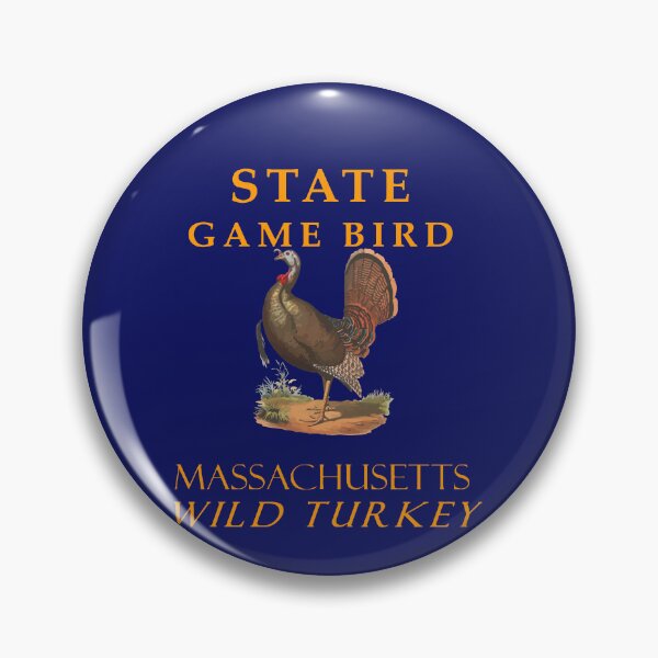 Item preview, Massachusetts Territory Gamebird The Wild Turkey designed and sold by taiche.