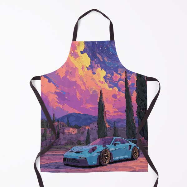Item preview, Porsche GT3 RS Anime Landscape Art designed and sold by Torii Studio.